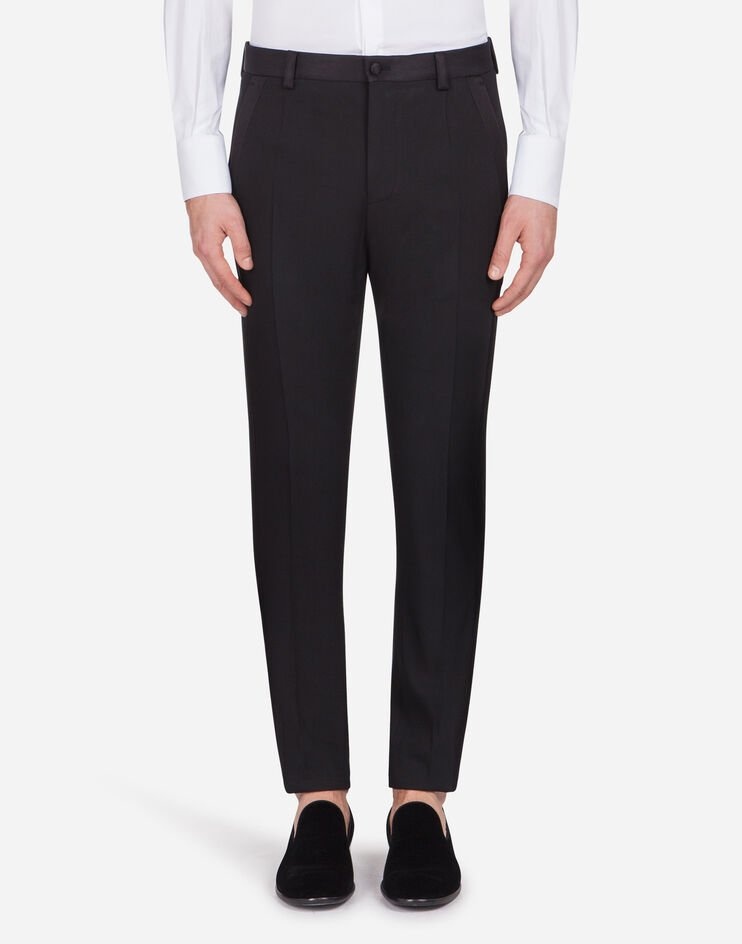 Stretch tuxedo pants - 1