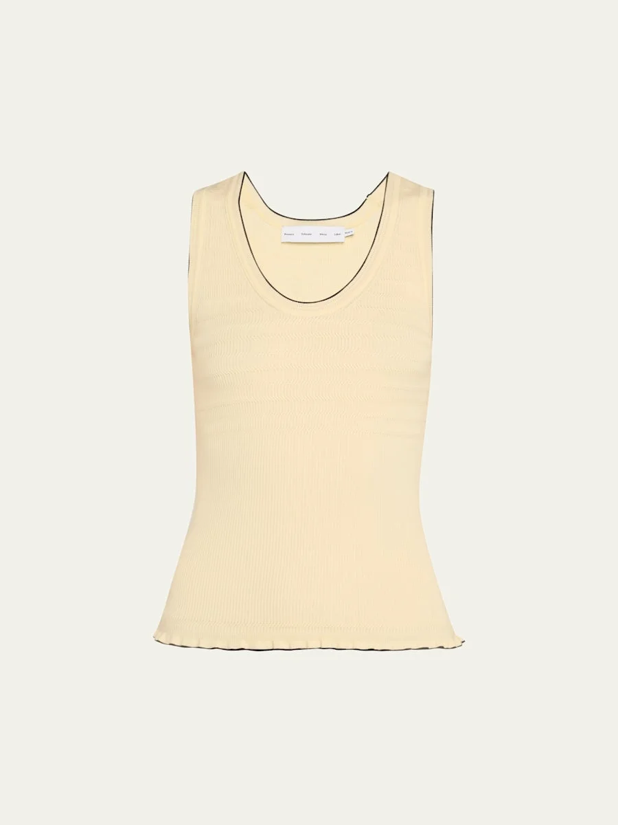 Eloise Lightweight Knit Tank Top - 1