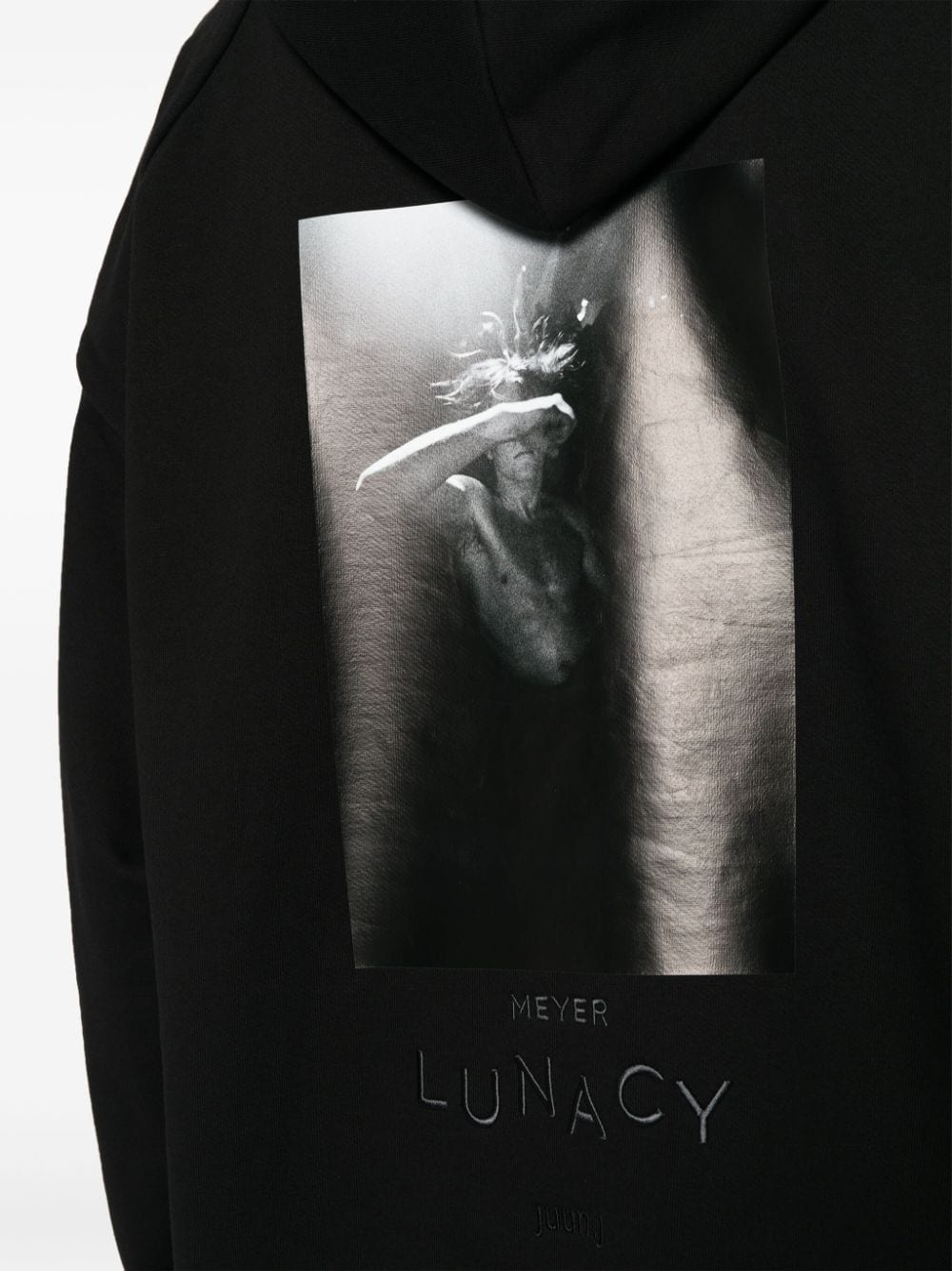 'Meyer Lunacy' graphic-print cotton hoodie - 5