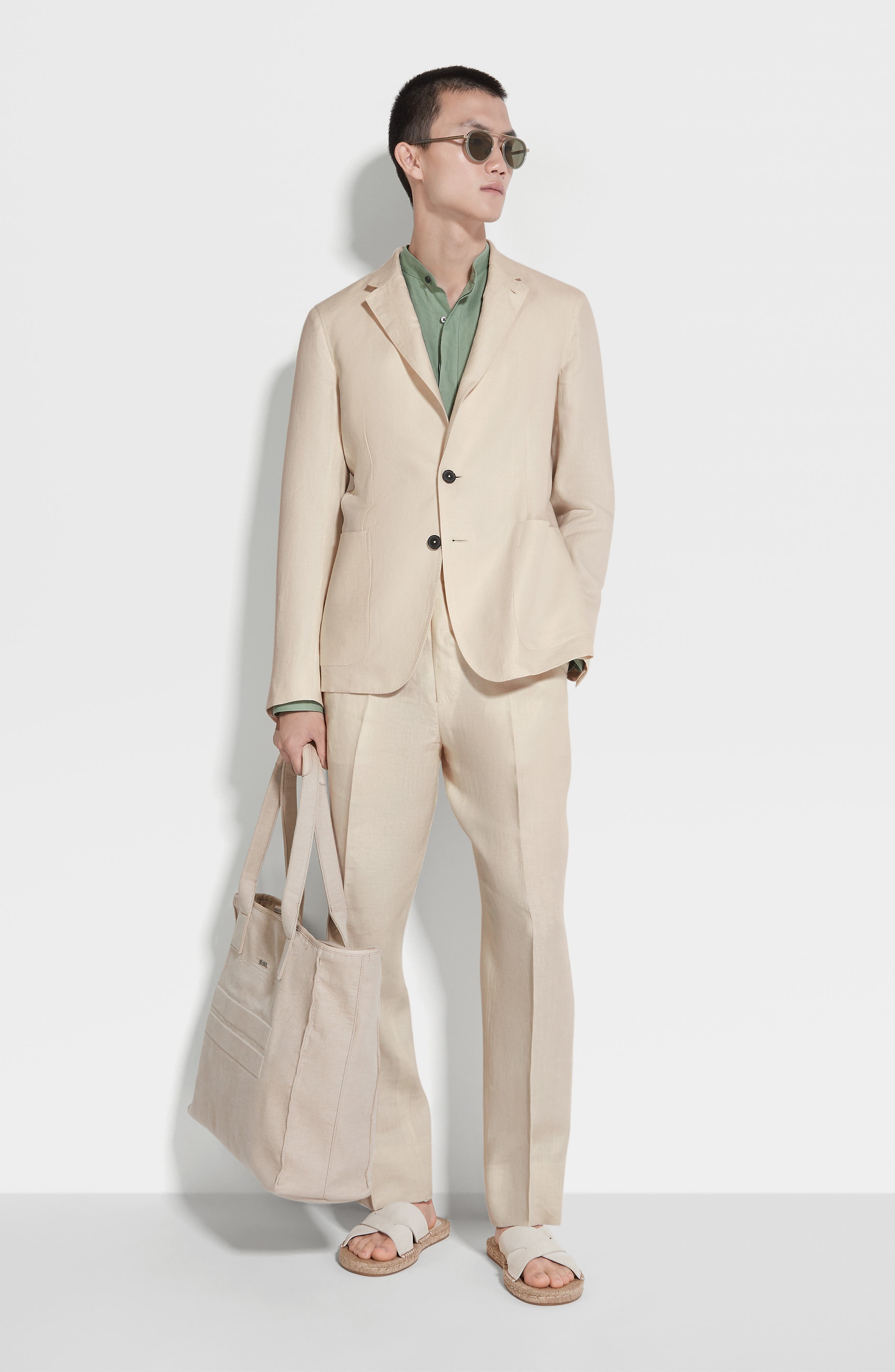 Oasi Linen Trousers - 6