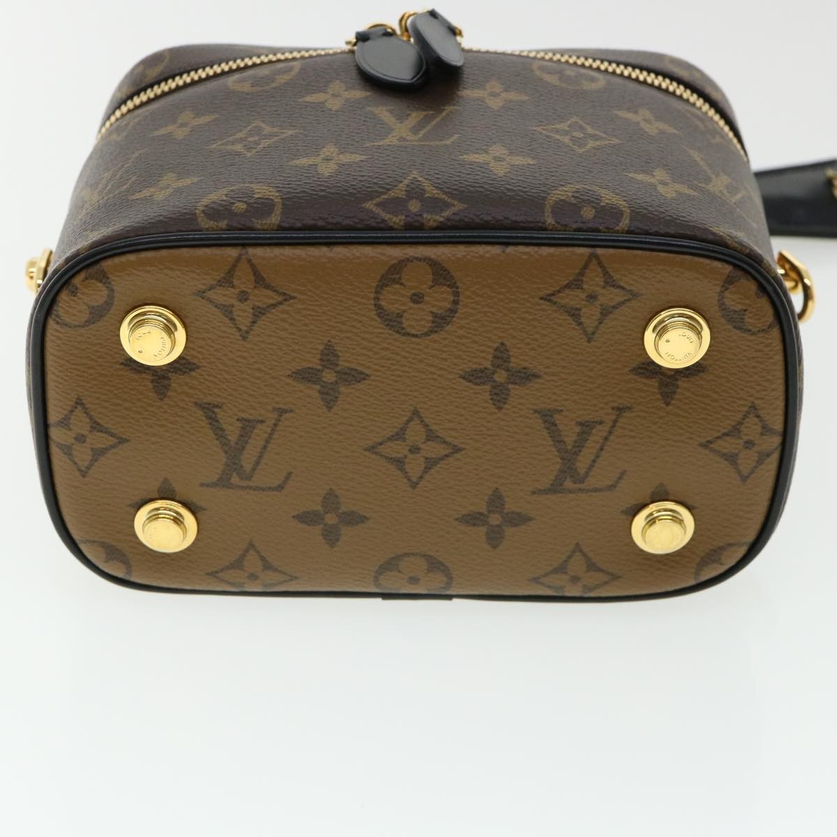 LOUIS VUITTON Monogram Reverse Vanity Nvpm Hand Bag M45165 - 5
