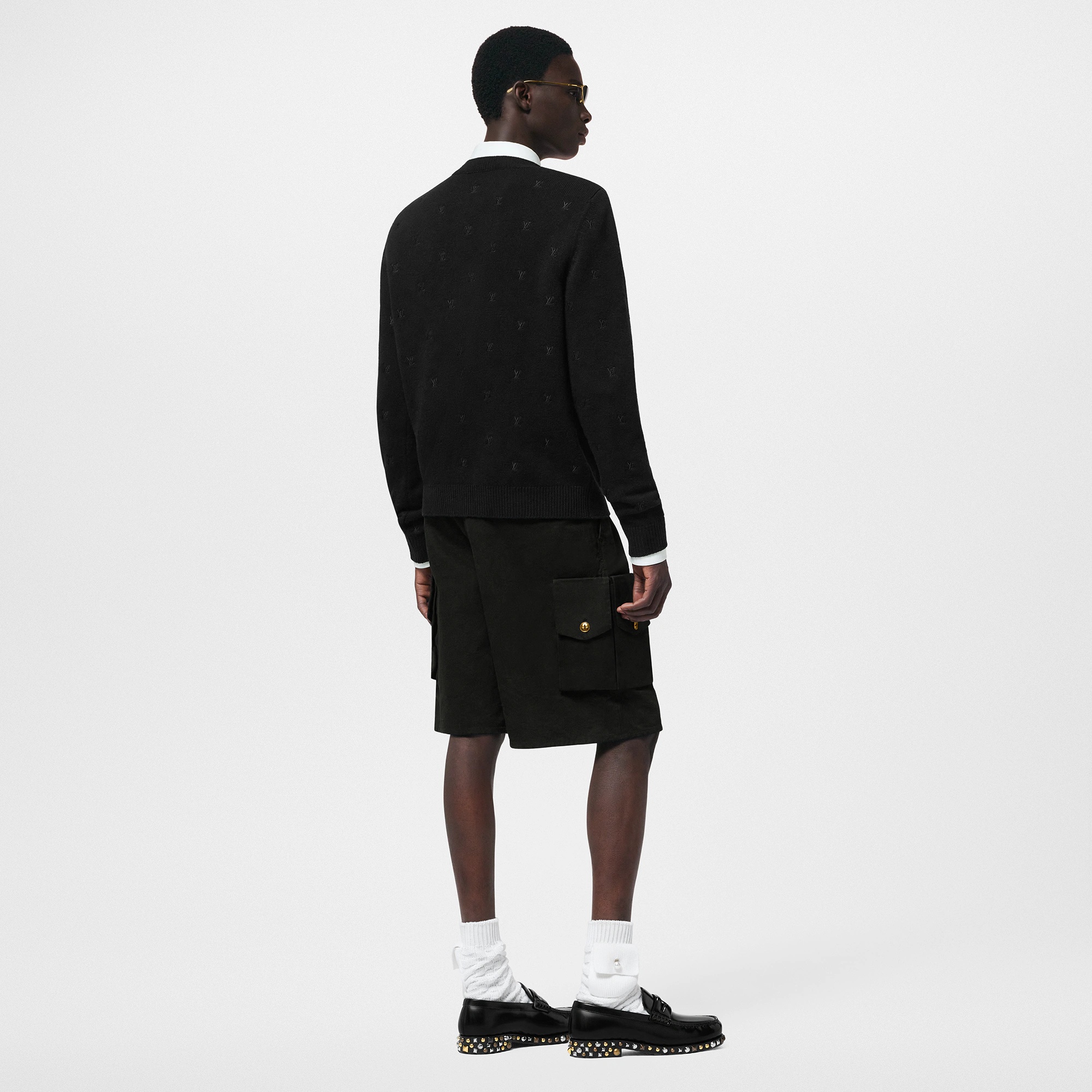 Embroidered Signature Merino Crewneck - 3