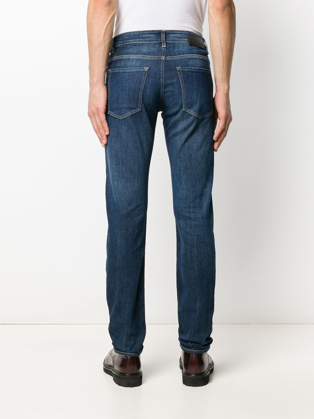 slim-fit denim jeans - 4