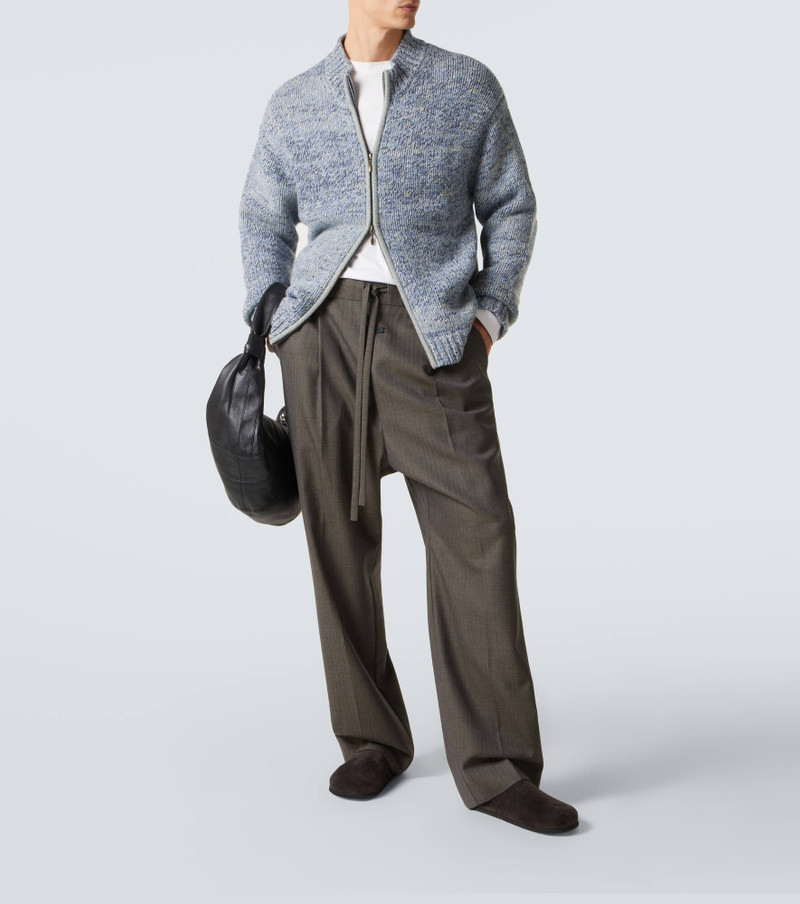 LE KASHA Lamdu cashmere cardigan outlook