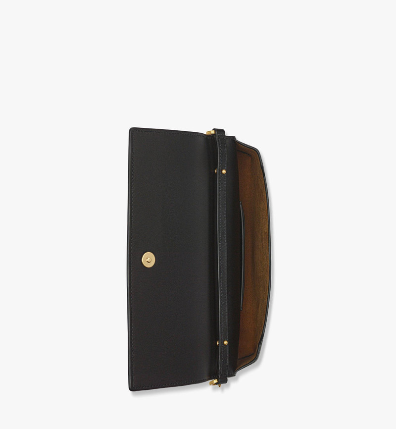 MCM Himmel Chain Wallet in Laurel Calf Leather outlook