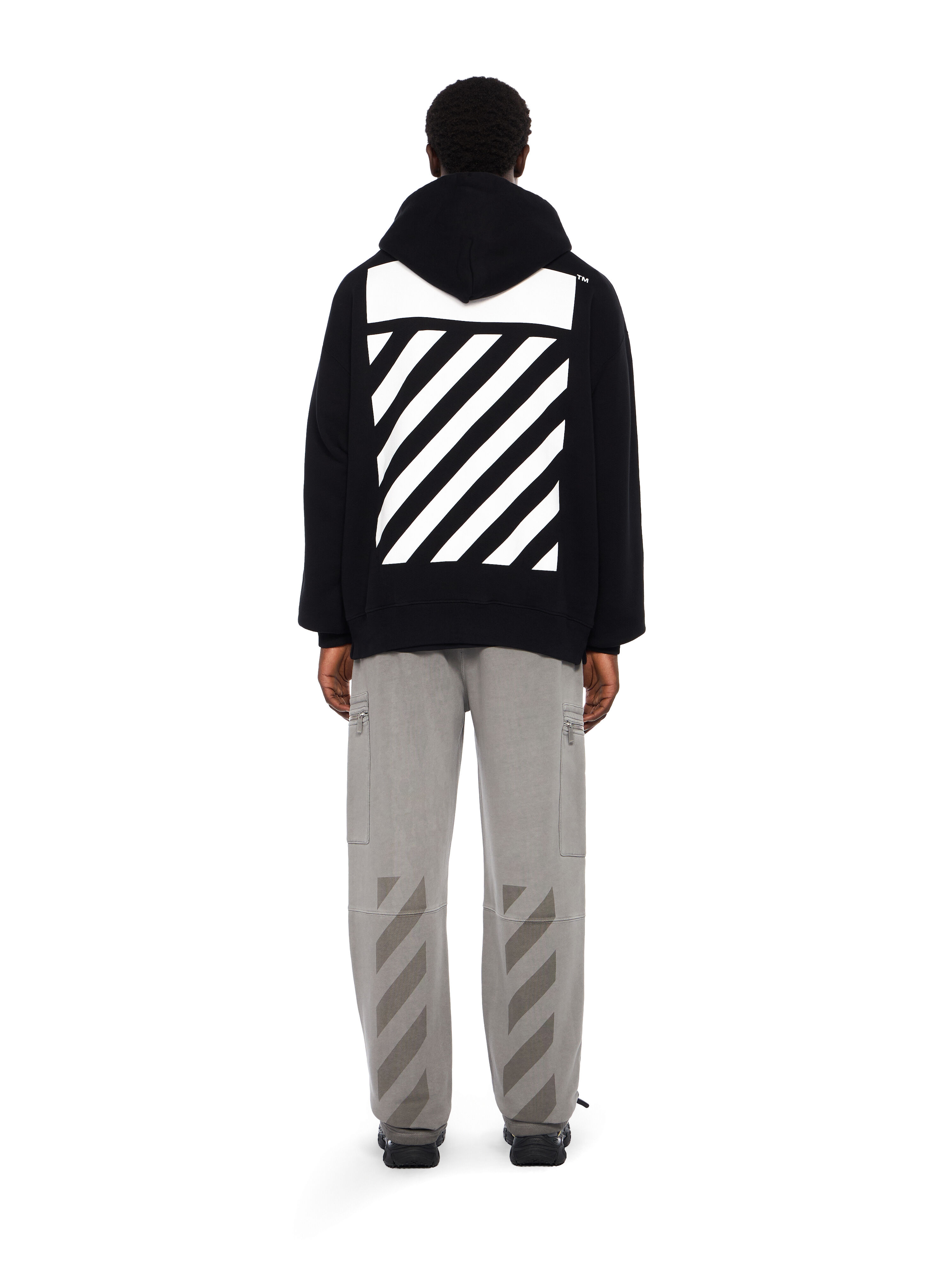 Flannel Diagonal Skate Hoodie - 4