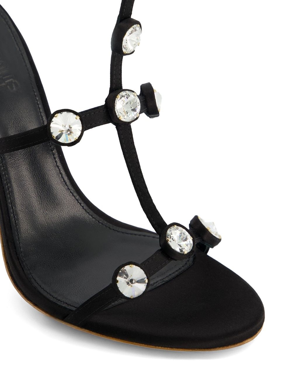 110mm rhinestone-embellished sandals - 5