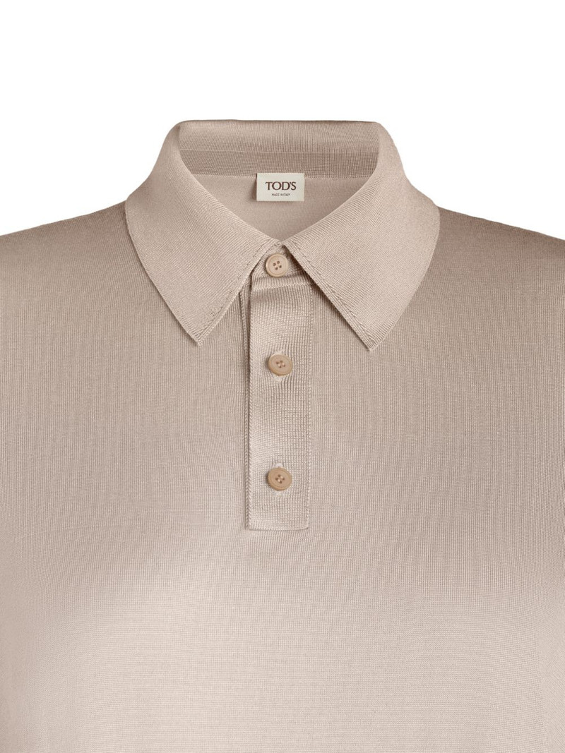 Tod's button-fastening polo shirt outlook