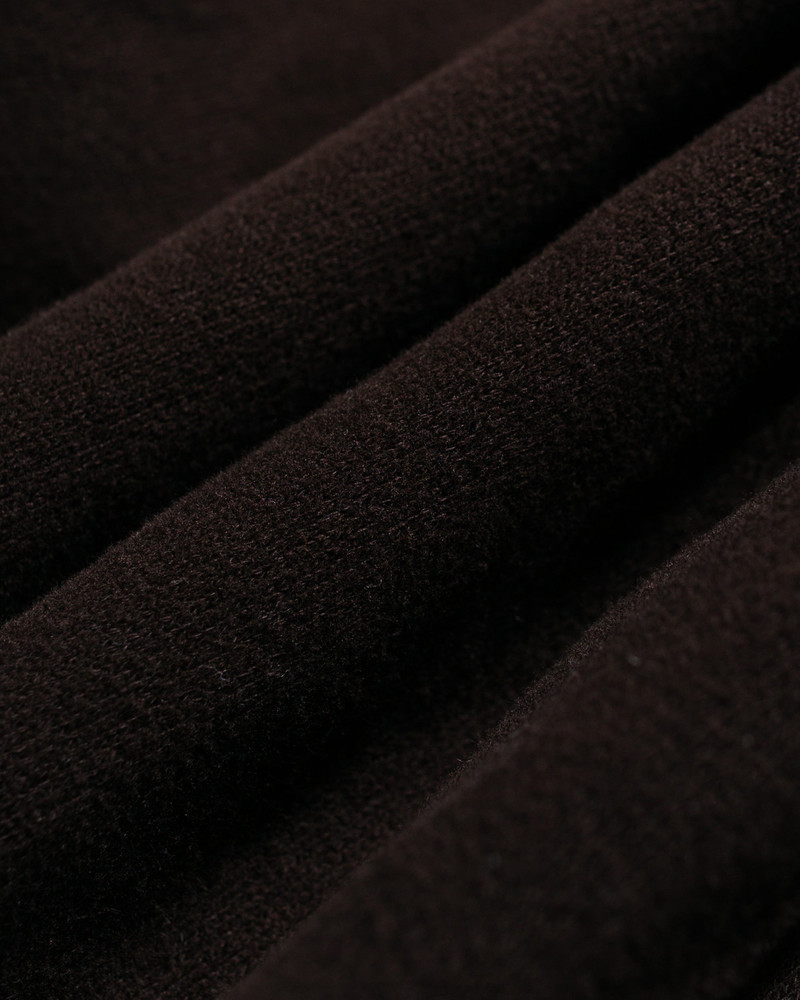 Recovery Shirt Deep Brown Fuzzy Fleece 6