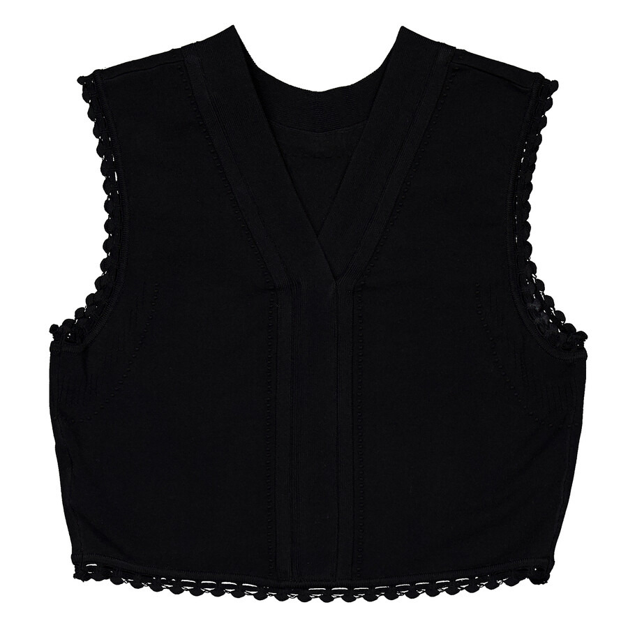 Victoria Beckham Scallop Trim Tank Top - 5