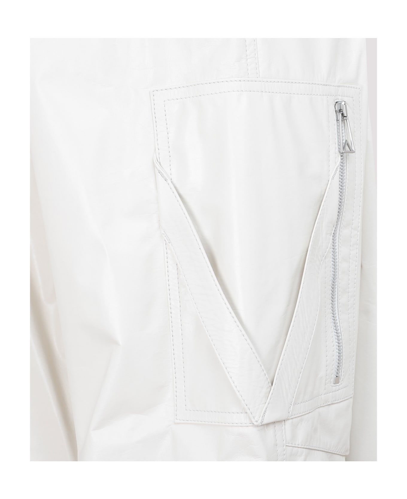 Leather Calf Pants - 4