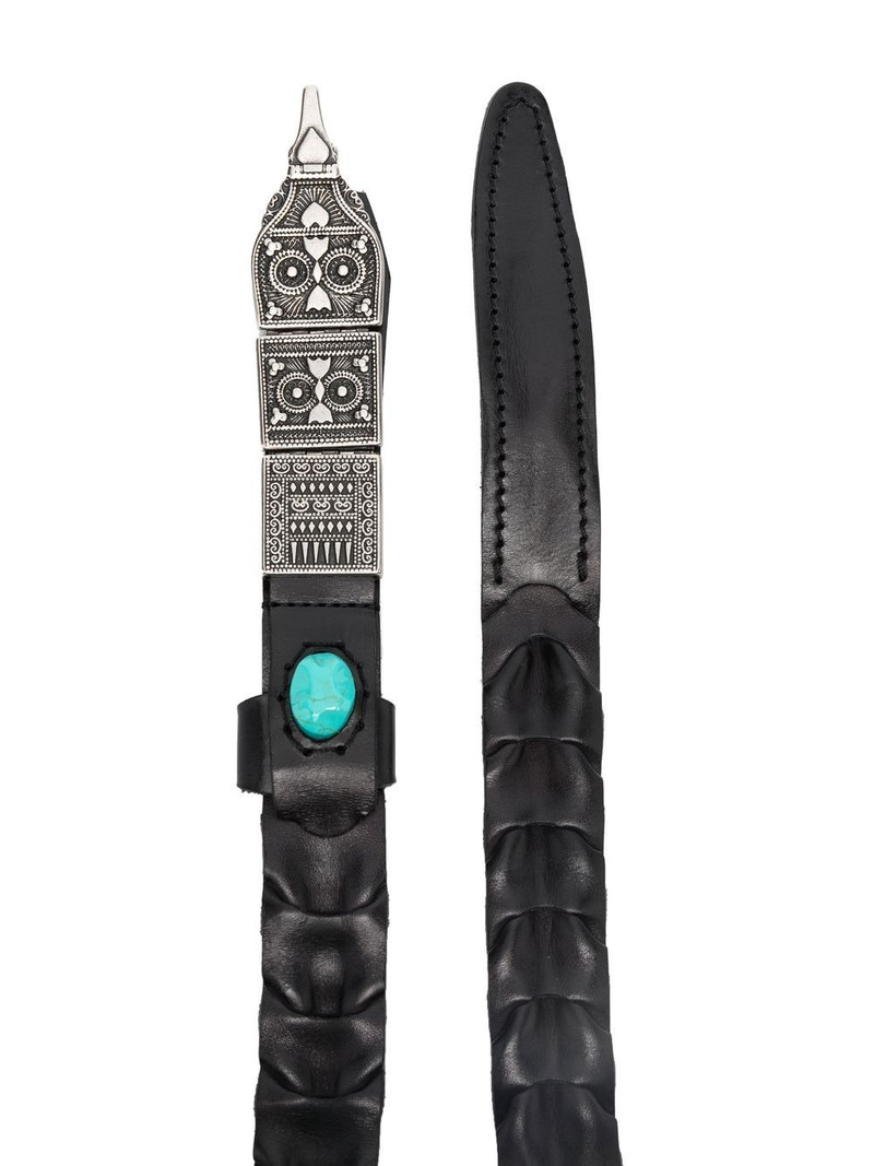 FORTELA Tess embossed-detail belt outlook