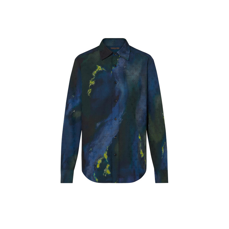 Monogram Tie-and-Dye Business Shirt 1