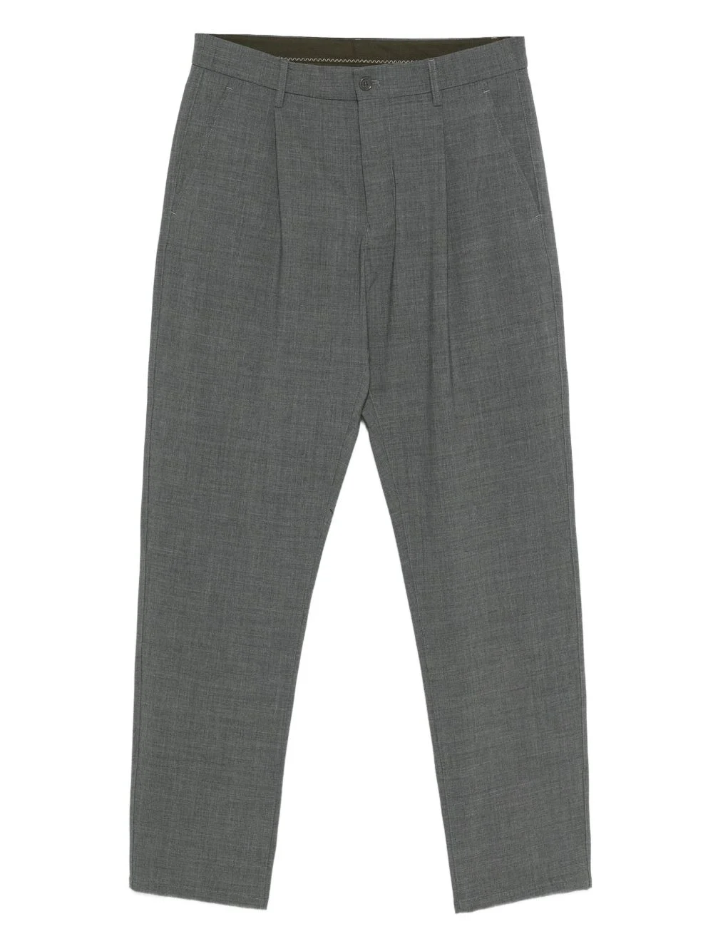 pleated trousers - 1