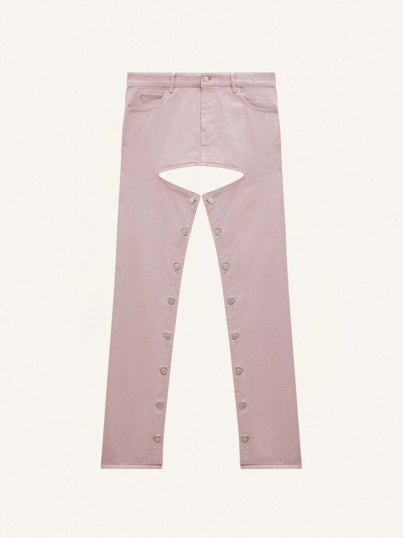 DENIM CHAPS PANTS 1