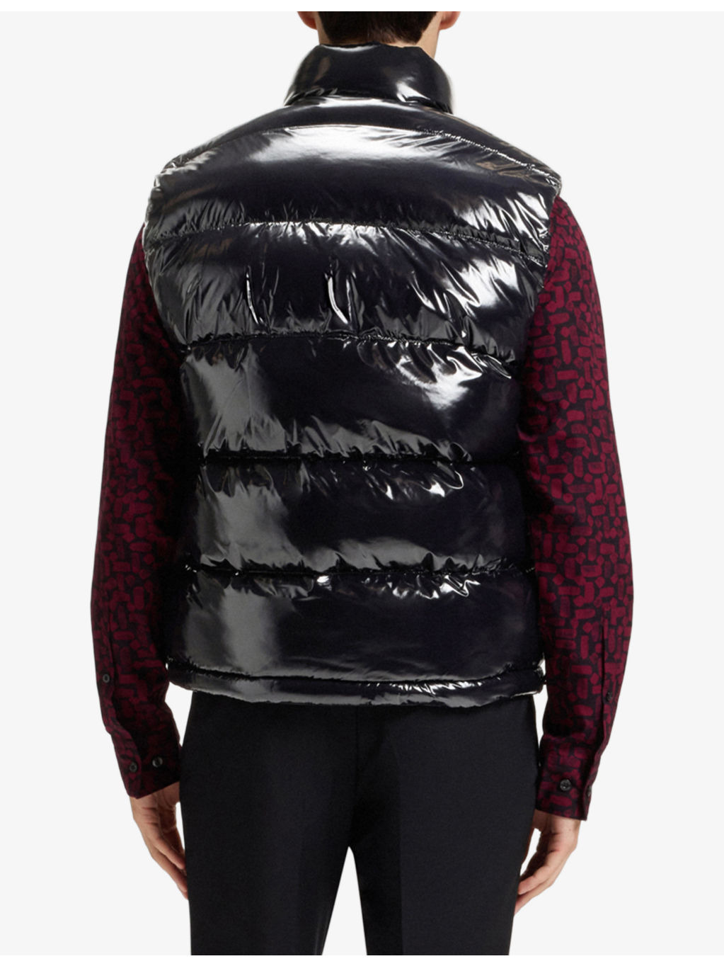 Branded Glossy Shell Gilet - 4