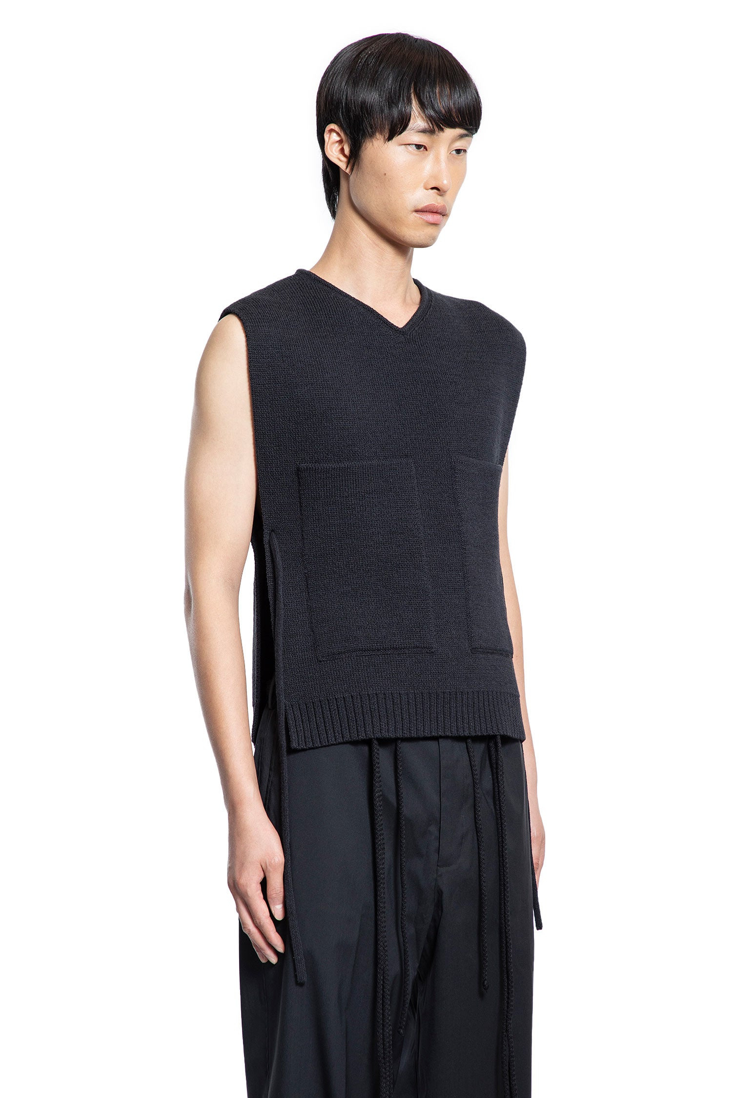 Tape Knit Vest - 2