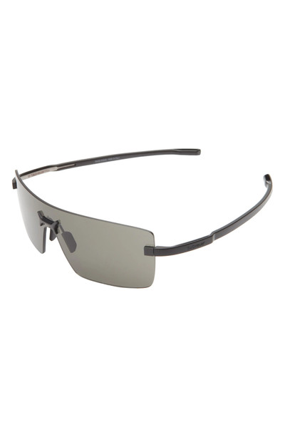 TAG Heuer Flex 136mm Mask Sunglasses in Black/Smoke outlook