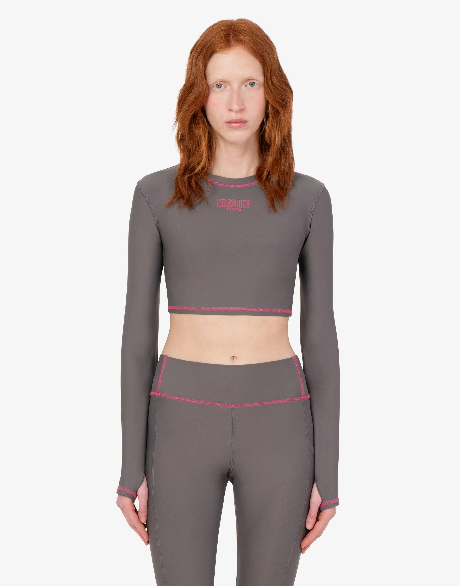SPORTS TOP MADE OF TECHNICAL FABRIC - 1