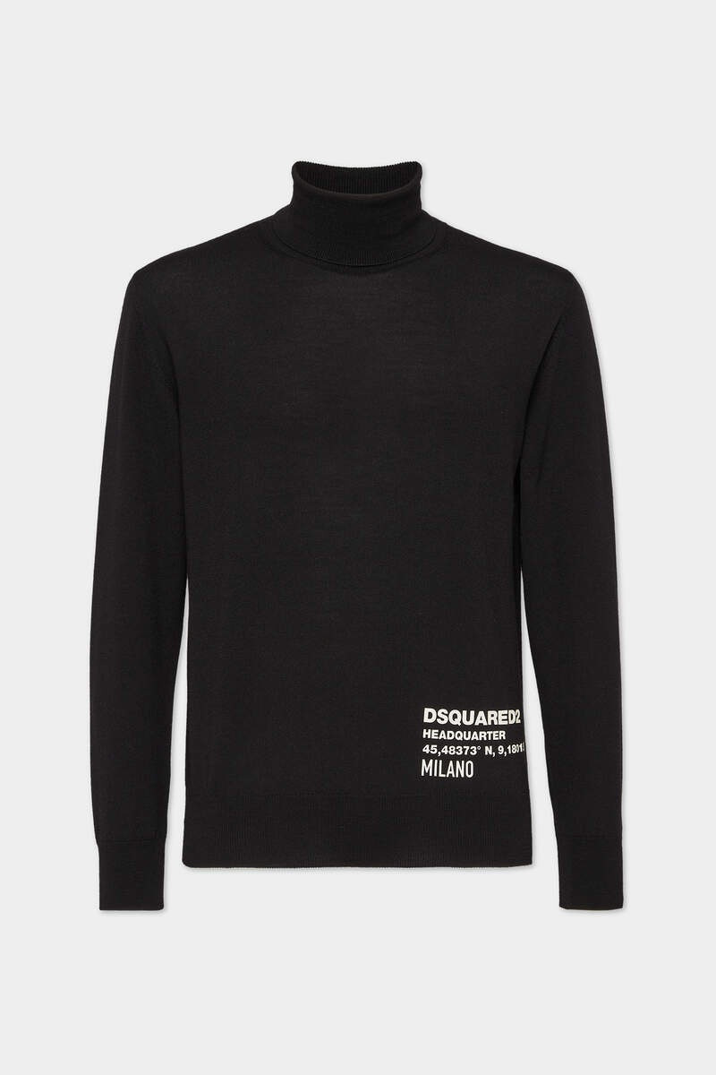 DSQUARED2 HEADQUARTER KNIT TURTLENECK 1
