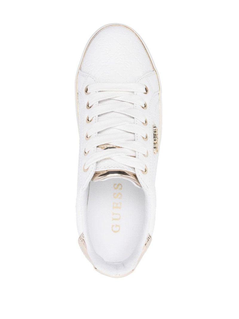 Beckie logo-lettering sneakers 4