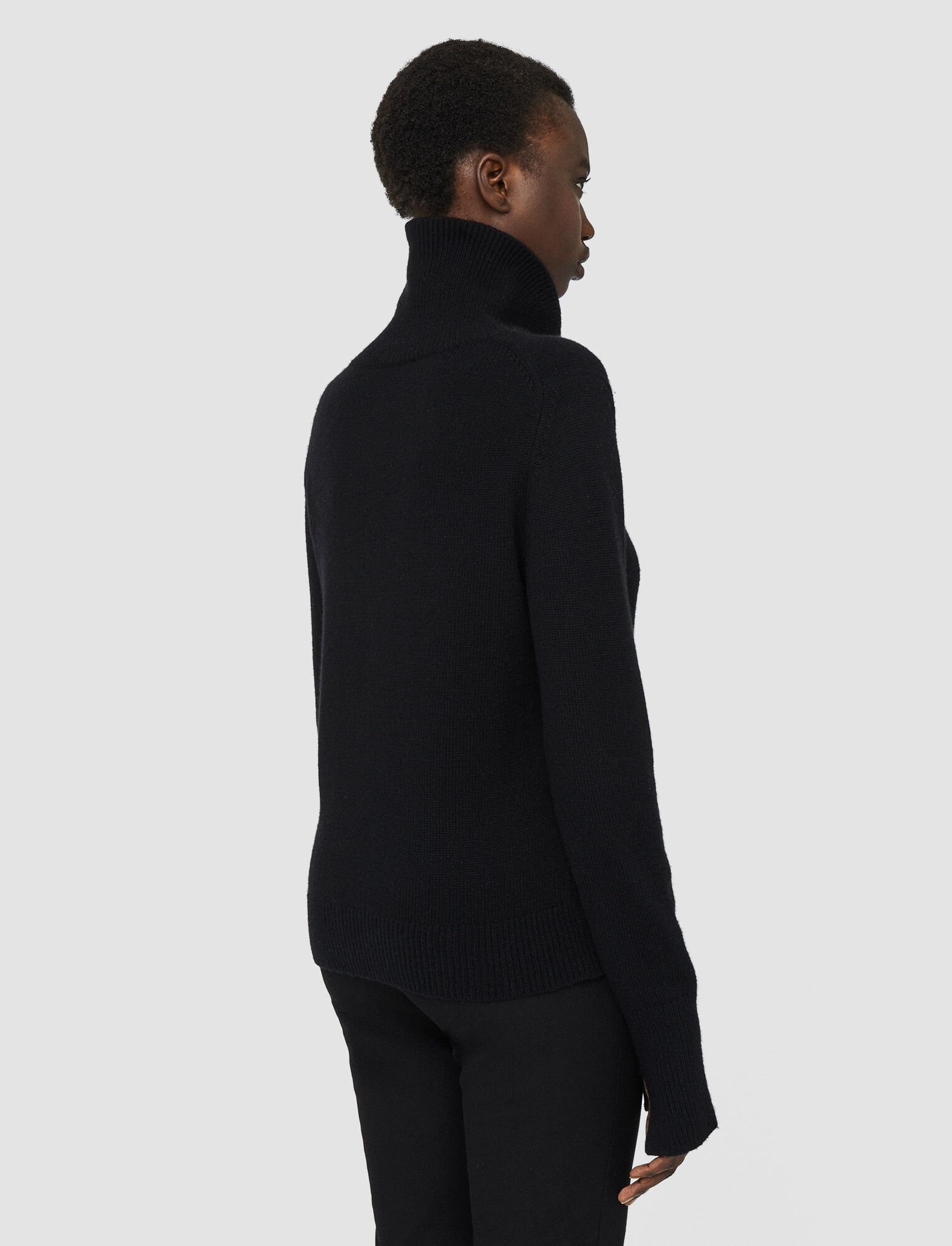 Pure Cashmere High Neck Jumper - 6