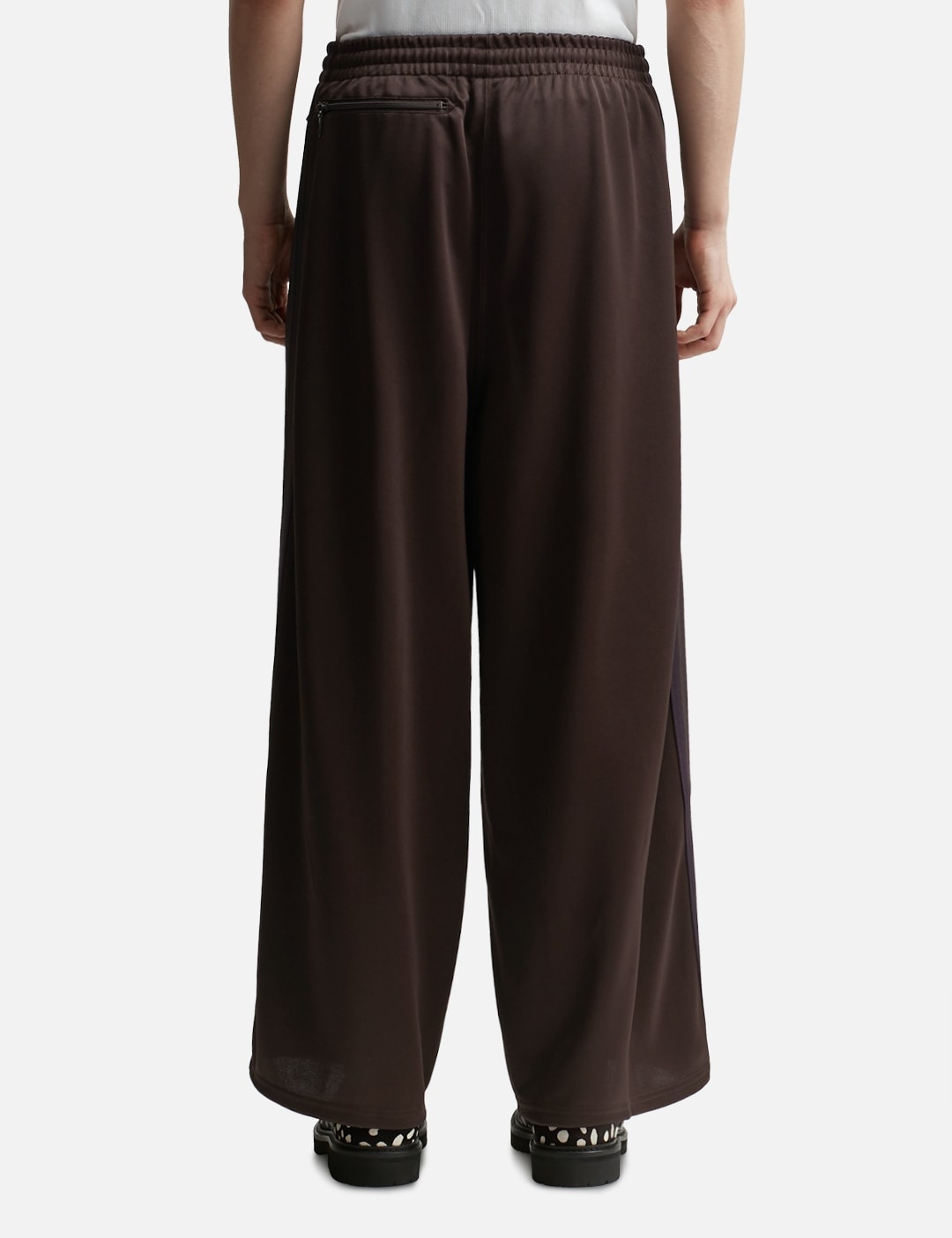 RELAXED TRACK PANTS - POLY SMOOTH - 4