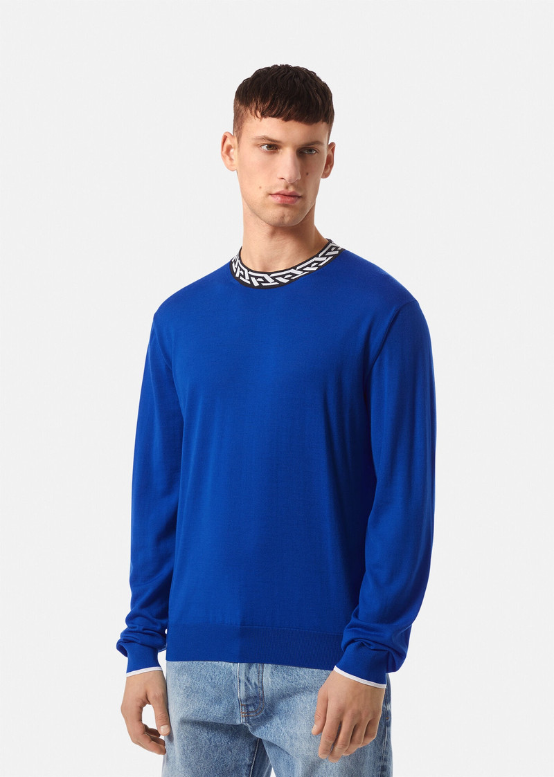 Greca Wool Sweater 3