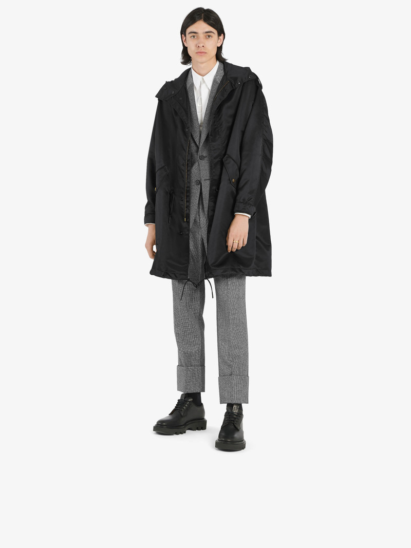 Givenchy Parka in brillant nylon with 4G buttons outlook