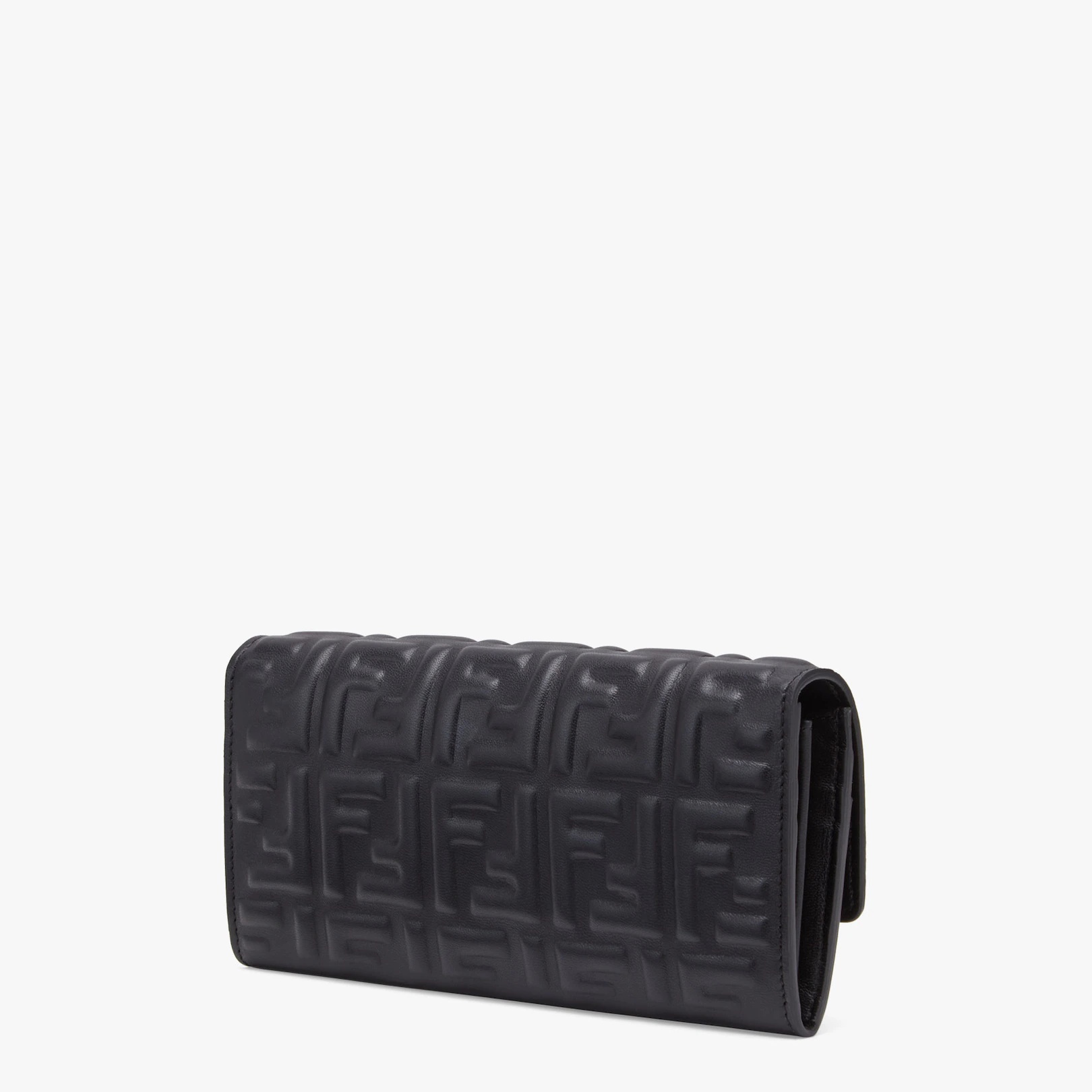 Black nappa leather wallet - 2