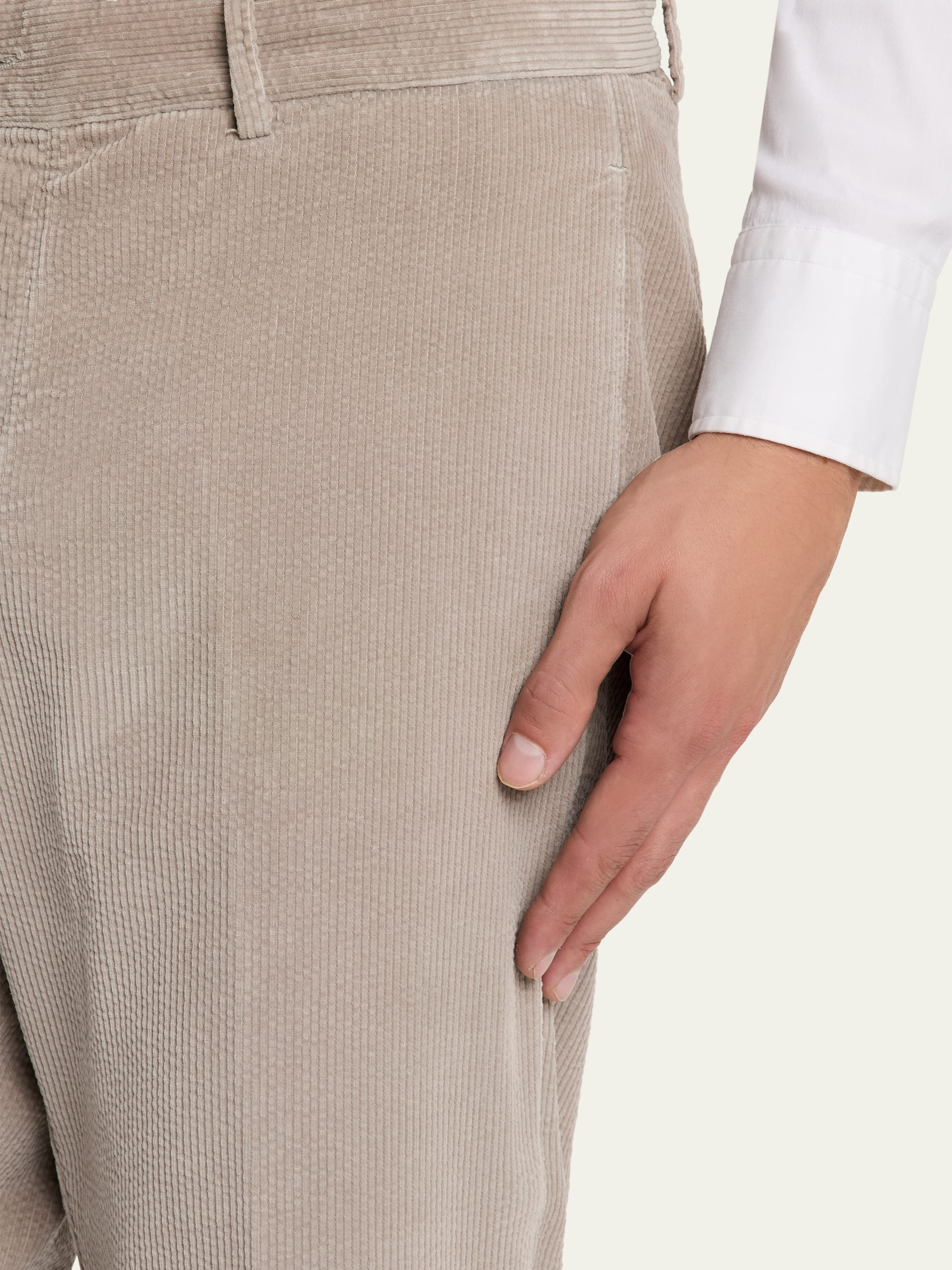 Men's Cotton Corduroy Trousers - 5