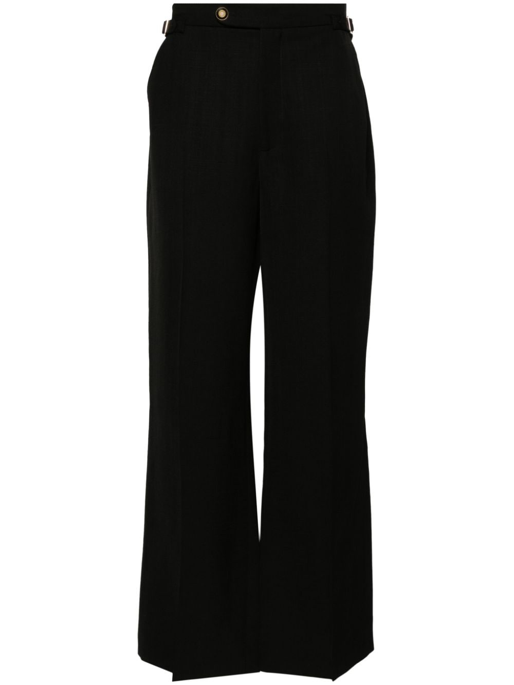 tailored straight-leg trousers - 1