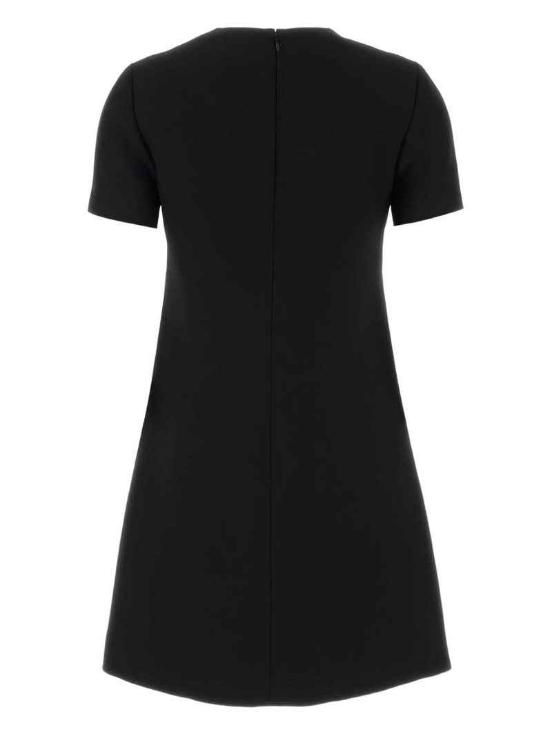 Valentino bow crepe cou dress outlook