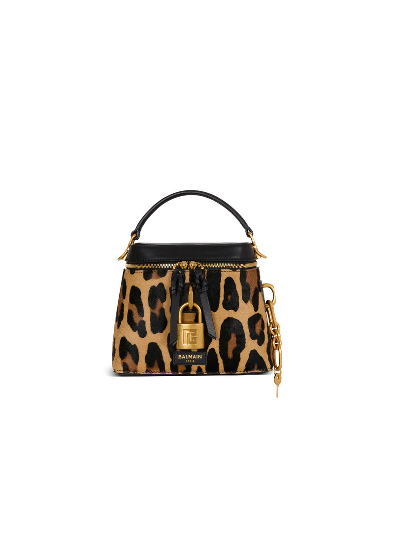Pulse Vanity leopard print leather bag 1