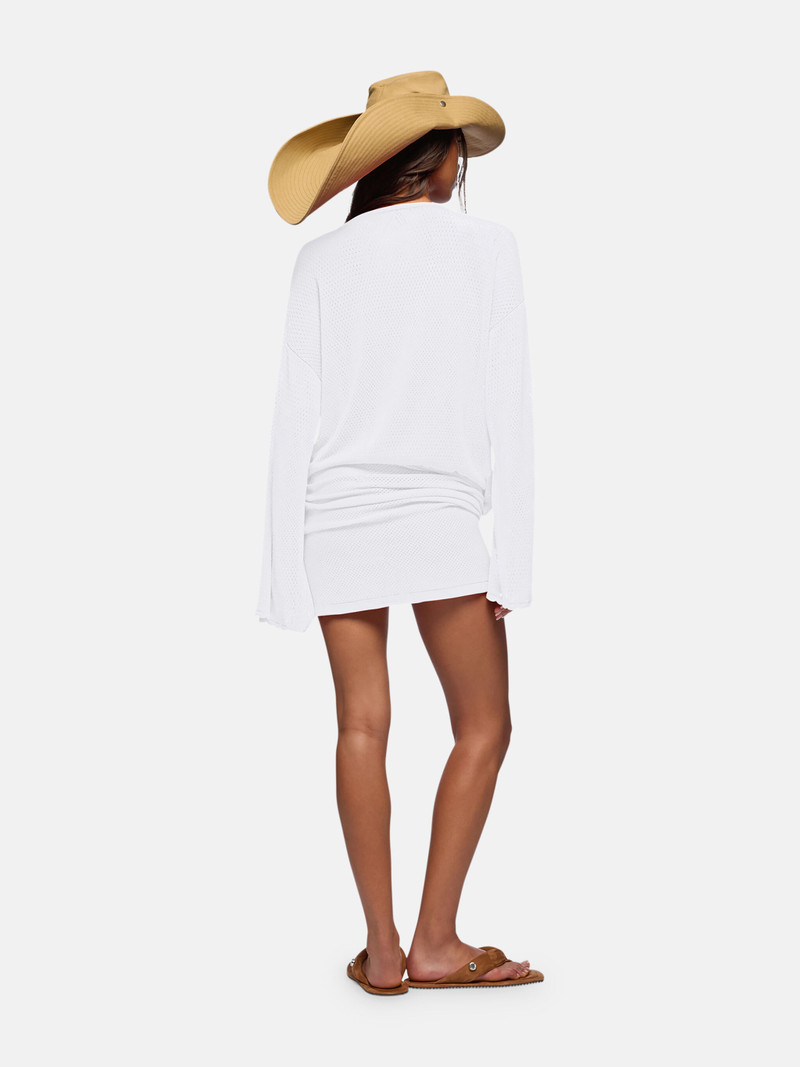 WHITE MINI DRESS 3
