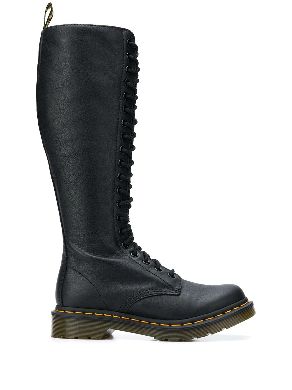 lace-up combat boots - 1