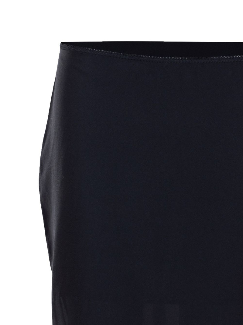 zip-fastening split midi skirt 4