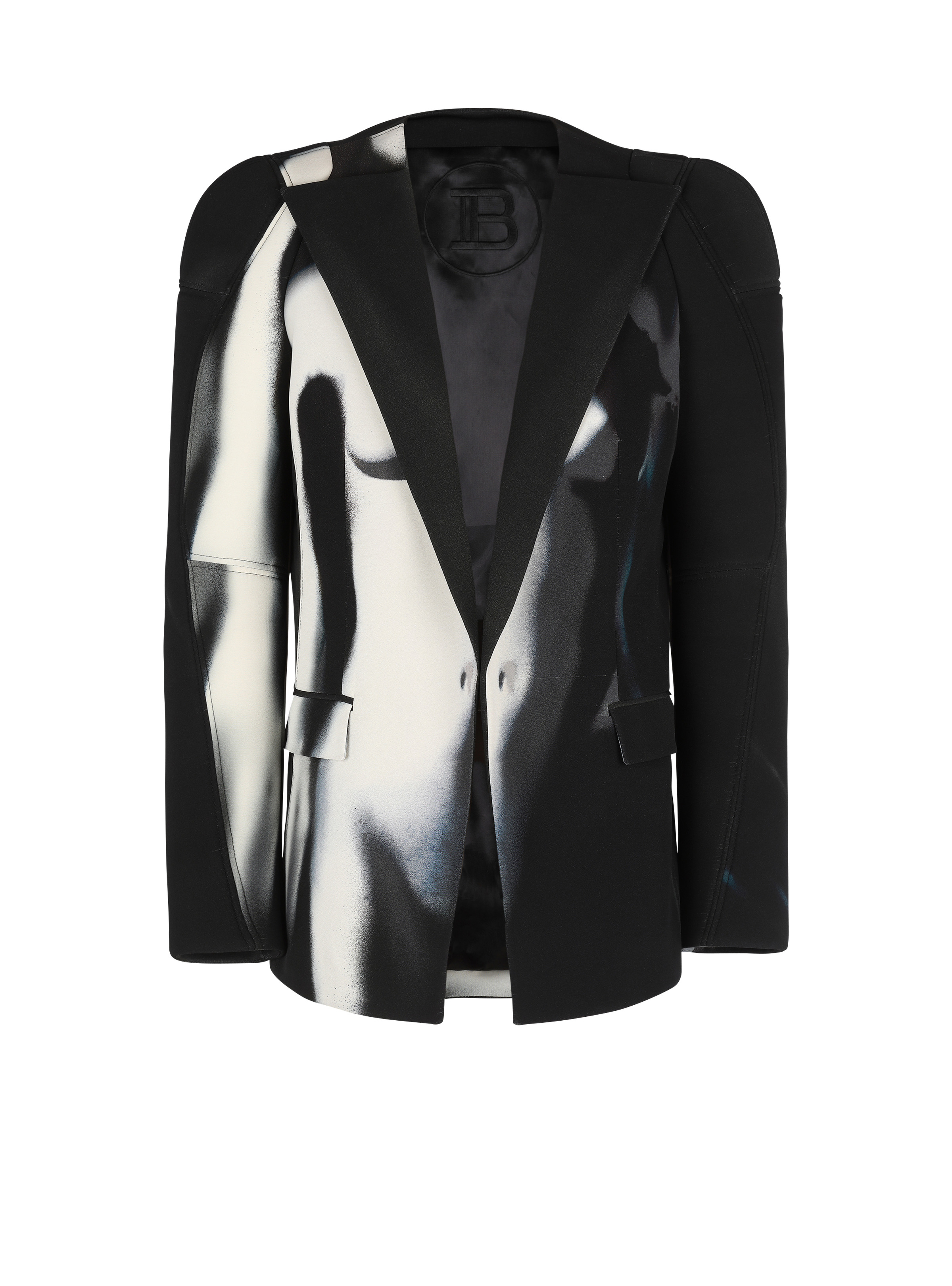 Blazer with body print - 1