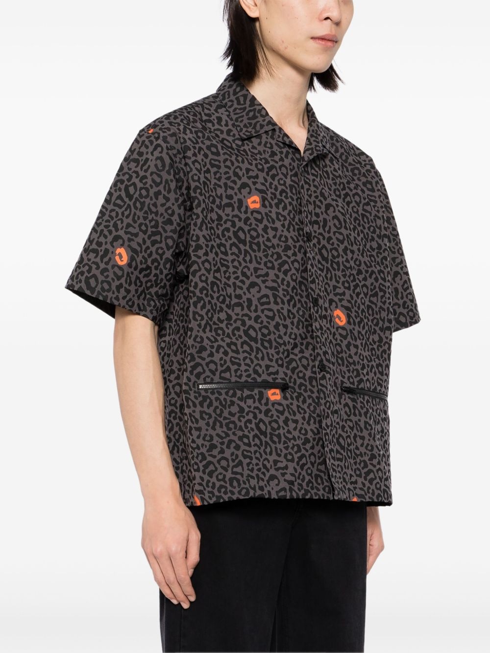 leopard print shirt - 3