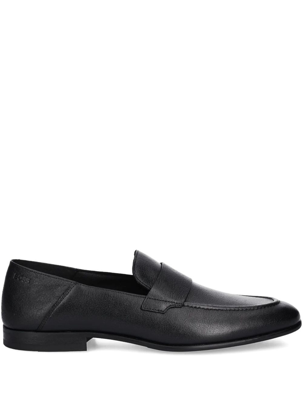 leather penny loafers - 1