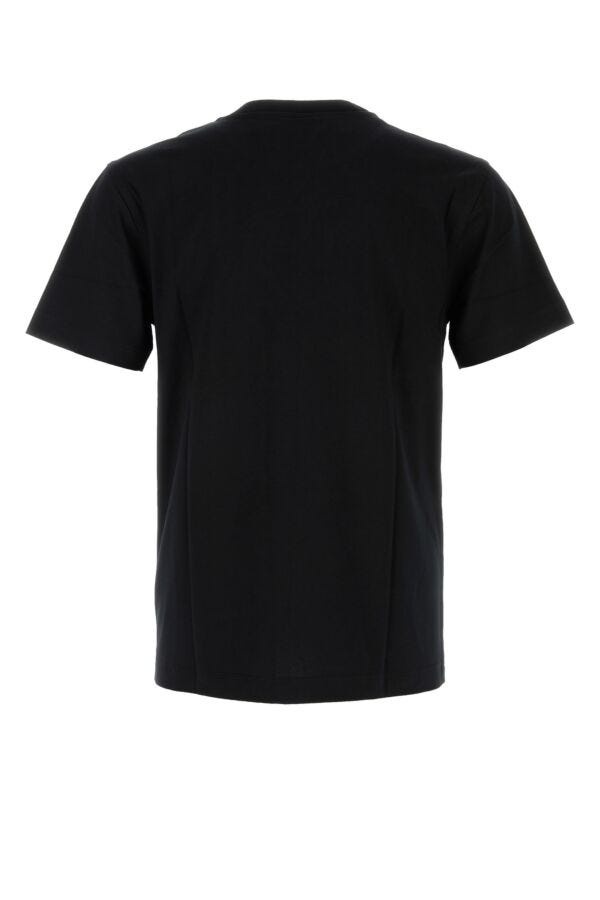 Burberry Burberry Men Black Cotton T-Shirt | luosophy