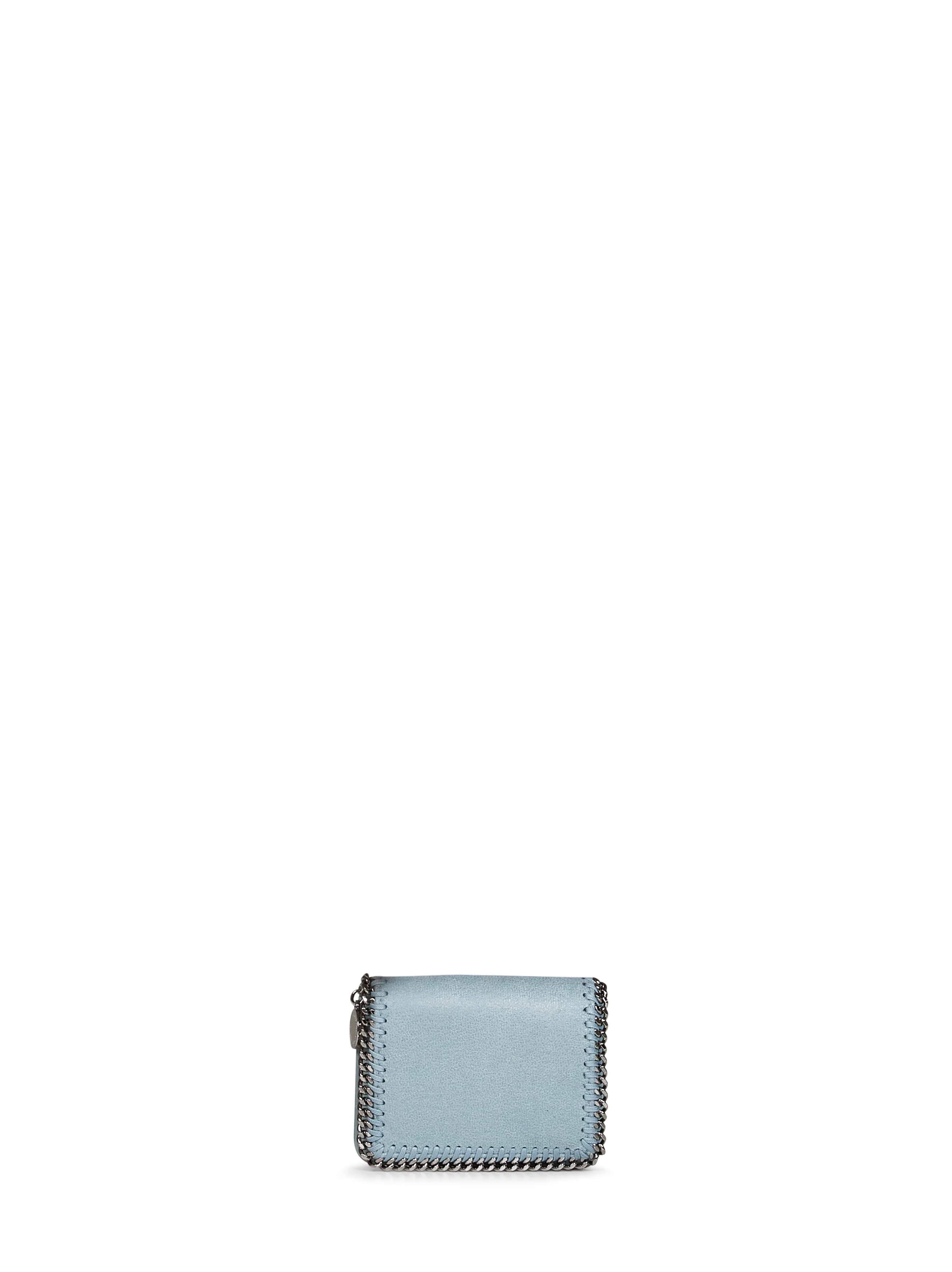 Stella Mccartney Women Ice Blue Falabella Bi-Fold Wallet - 1