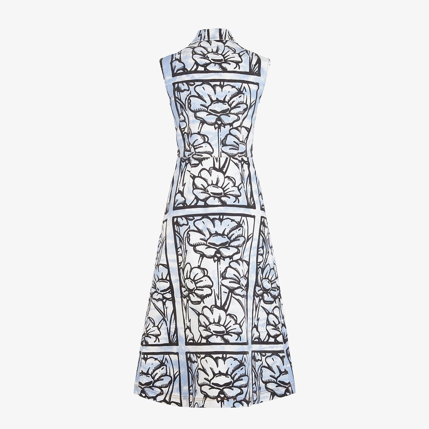 Fendi Roma Joshua Vides denim dress - 2