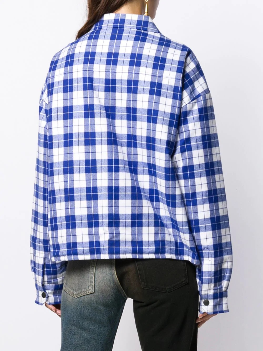 cropped swing canadian shirt - 4