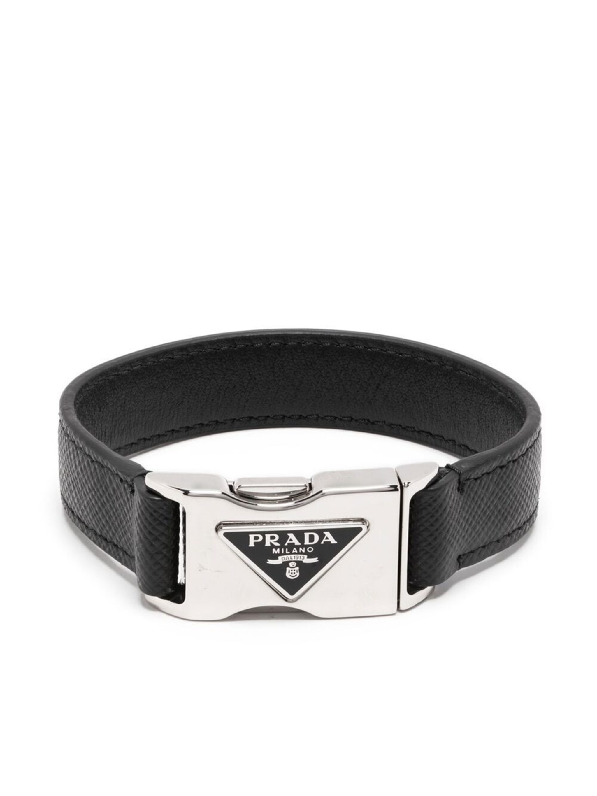 Saffiano leather bracelet - 1