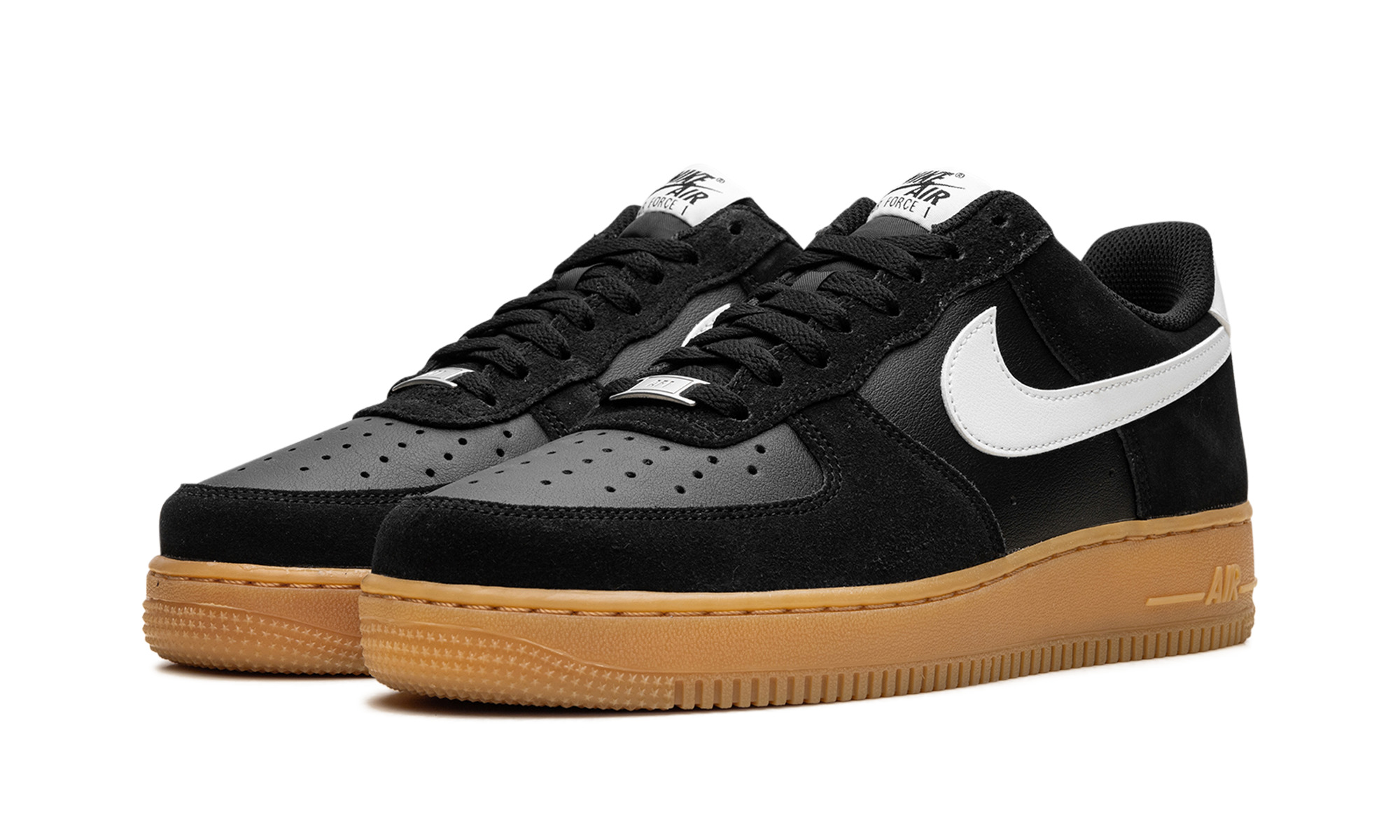 Air Force 1 '07 LV8 "Black Suede" - 2