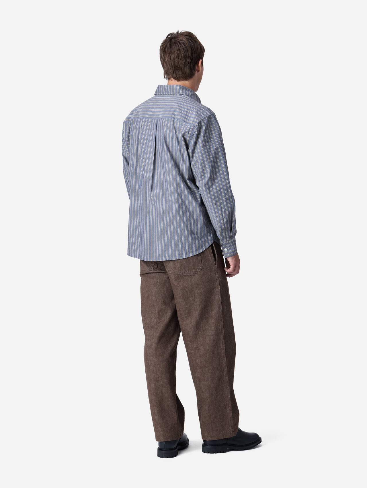 Harvest Pant - Brown Denim - 4