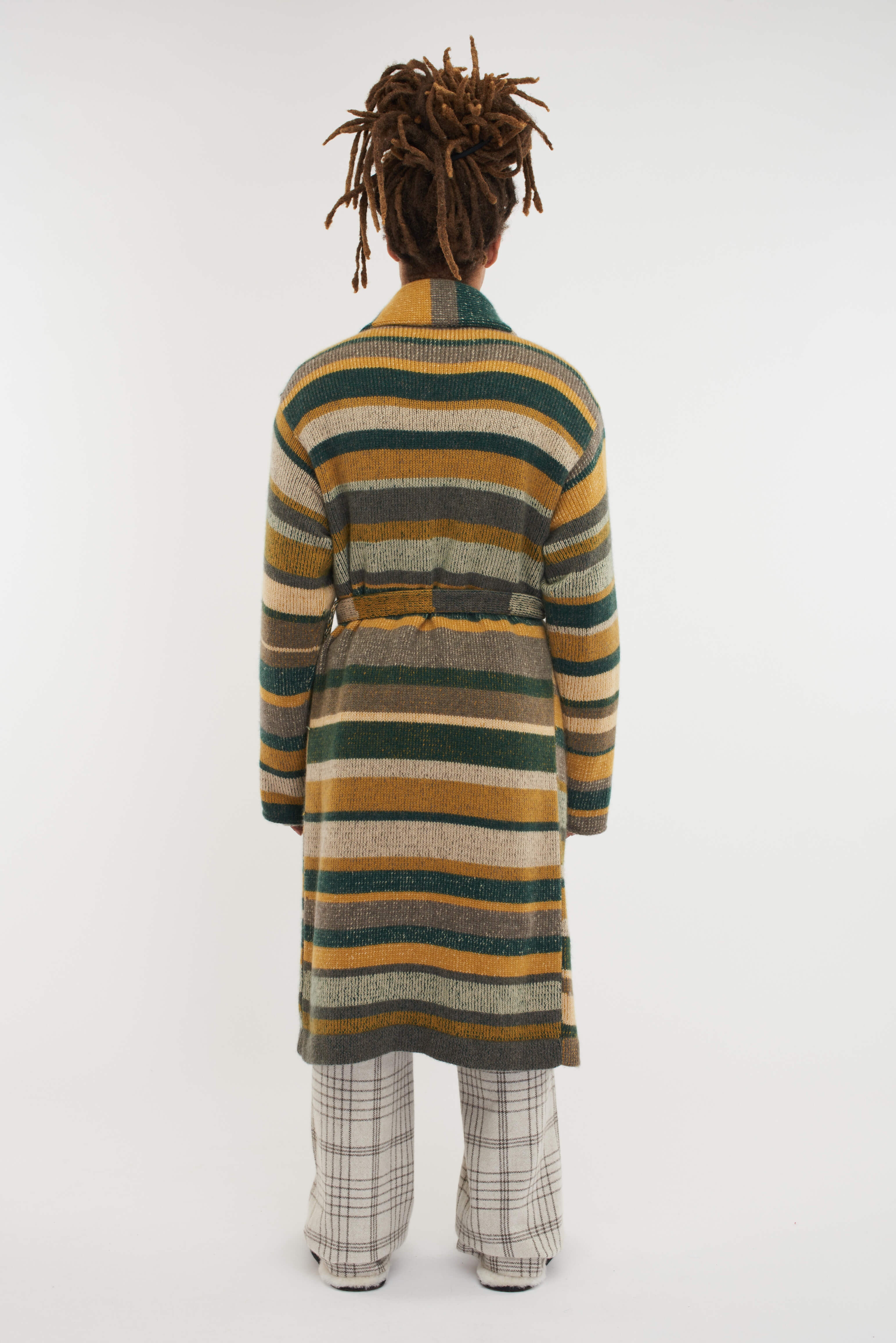 STRIPE SUPER SOFT ROBE - 5