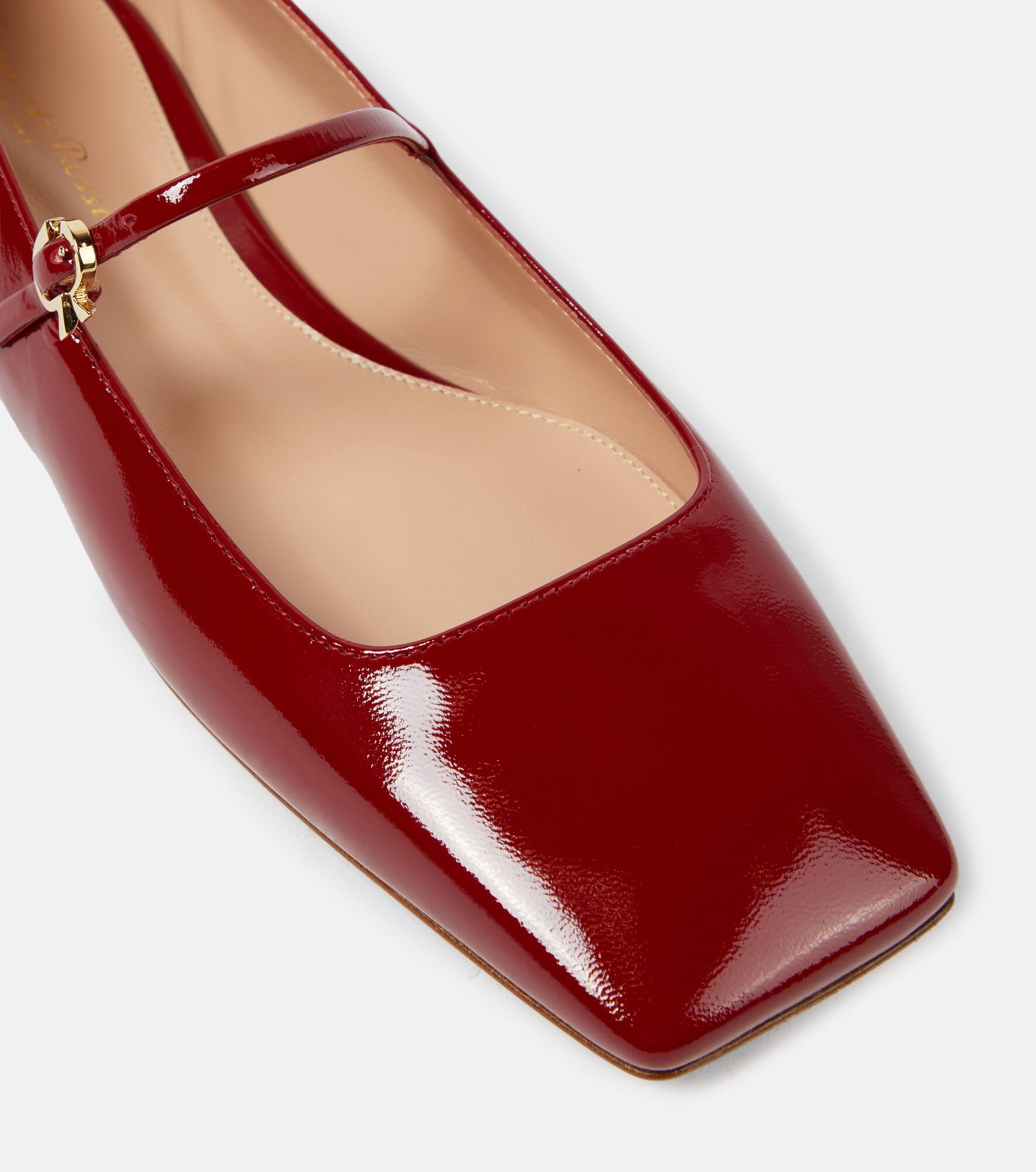 Christina patent leather Mary Jane flats - 6