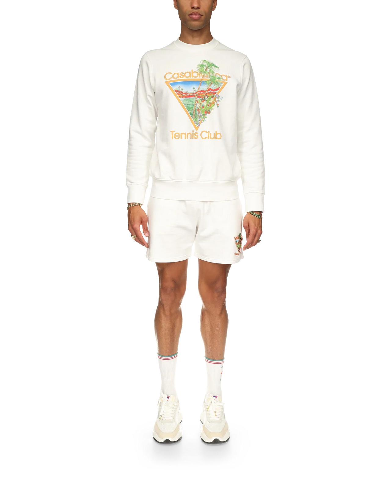 White Tennis Club Icon Sweatshirt - 2